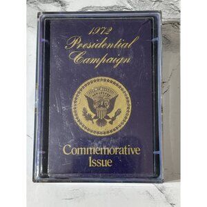 Unopened 1972 McGovern Presidential Campaign Commemorative Playing Cards – Rare